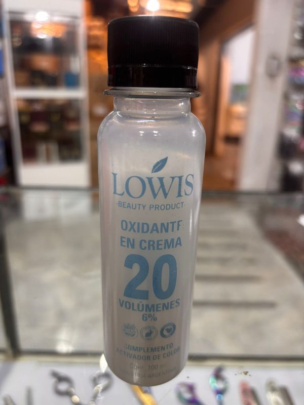 Oxidante 20 volúmenes 100ml LOWIS