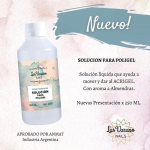 Solución para poligel las varano 250ml